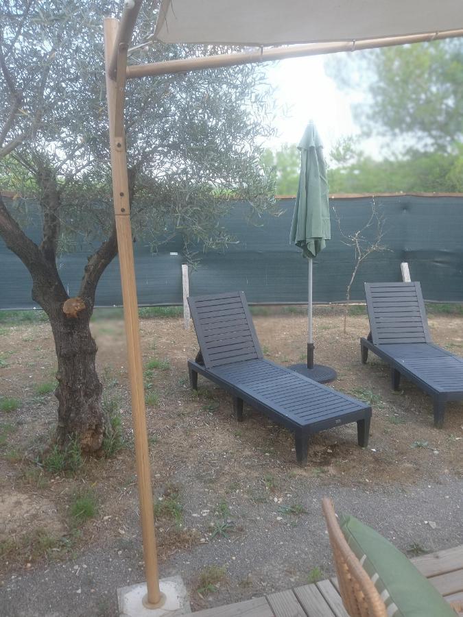 La Chouette Villa , Cabane Kota, Chambre Spacieuse De 20M2 Totalement Independante Cannes-et-Clairan Kültér fotó